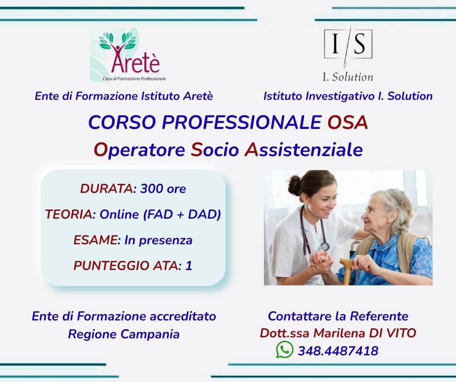 Corso professionale OSA